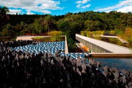 Burle Marx Education Center in Inhotim, Brumadinho\MG Arquitetos Associados © Leonardo Finotti