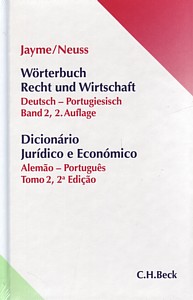 Wörterbuch Recht und Wirtschaft Deutsch-Portugiesisch