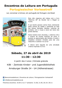 Flyer encontros de leitura 270419