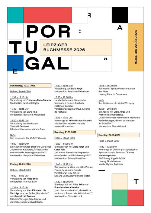 Leipziger Buchmesse 2026 Programmübersicht