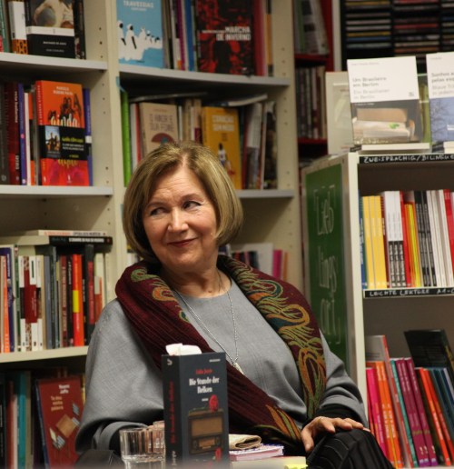 Lídia Jorge zu Gast bei TFM - Centro do Livro, Buchhandlung Frankfurt
